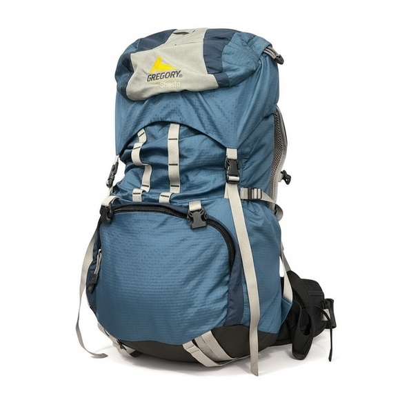backpack gregory shasta 💥 Gregory‎ Shasta Internal Frame Backpack 🎒 Blue Technical Hiking Pack